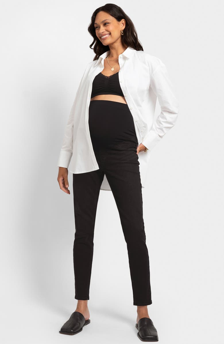 Seraphine Over the Bump Skinny Maternity Jeans, Alternate, color, 
