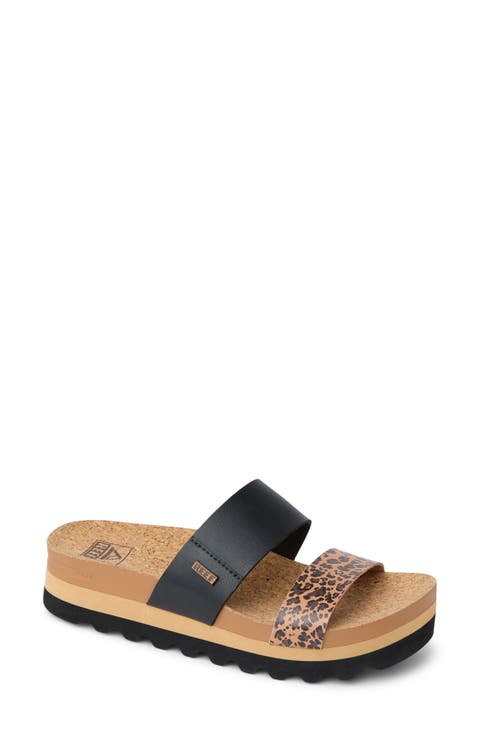 Cushion Vista Hi Platform Slide Sandal (Women)