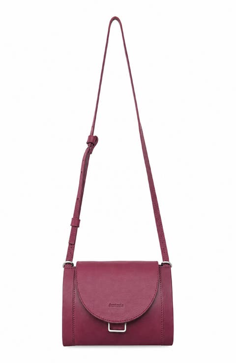 Nora Leather Crossbody Bag