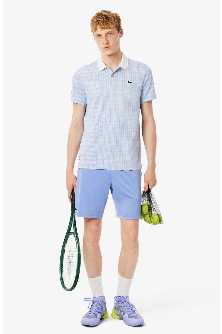 Tennis Performance Slim Fit Polo, Alternate, color, LAPLAND/ DELPHINIUM