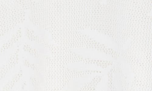 Daniel Rainn Cotton Jacquard Short Sleeve Sweater