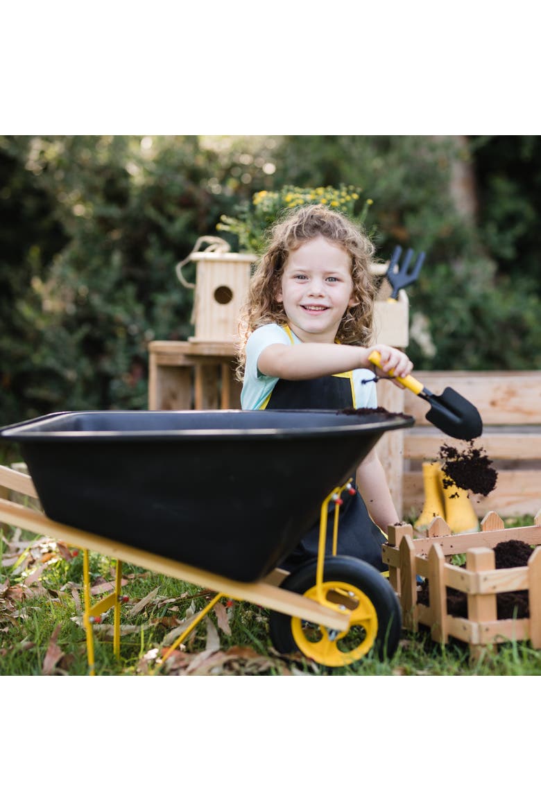 Stanley Jr. Kids Wheelbarrow: Hands-On Gardening Fun for Little Ones, Alternate, color, MULTI