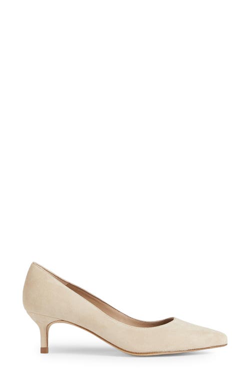 Lk Bennett Audrey Pointed Toe Kitten Heel Pump