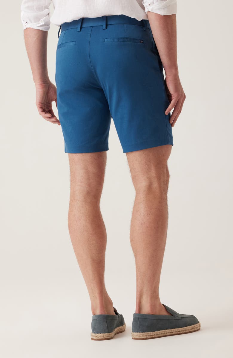 DEKE Oasis LuxeFlex Twill Bermuda Shorts, Alternate, color, Marine