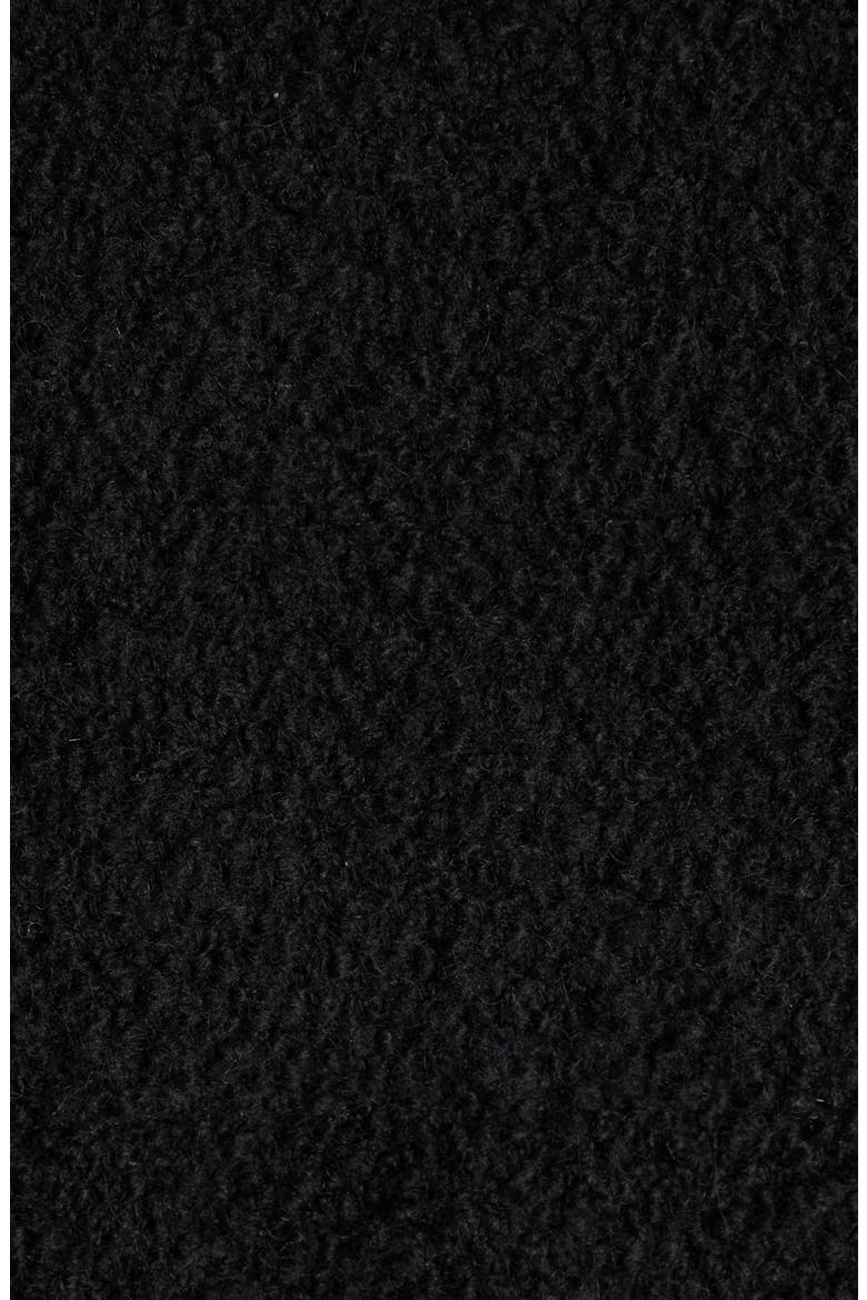 Blandy Bouclé Down Jacket, Alternate, color, BLACK