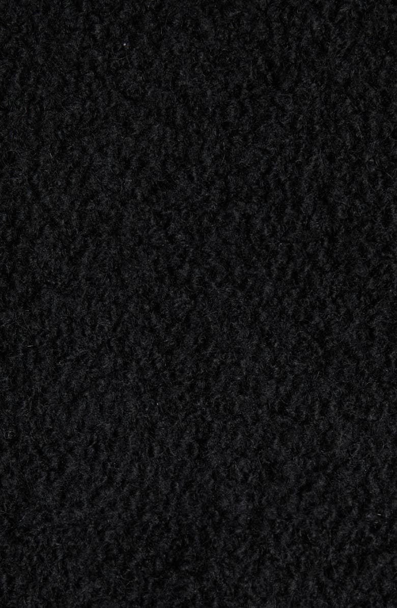 Moncler Blandy Bouclé Down Jacket, Alternate, color, Black