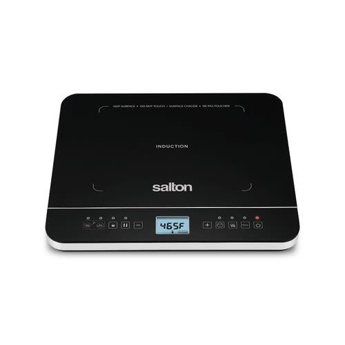 Salton Induction Cooktop With Temperature Probe In Black