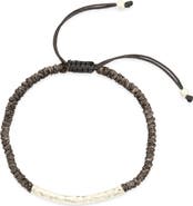 Caputo & Co. Hammered Tube Bracelet