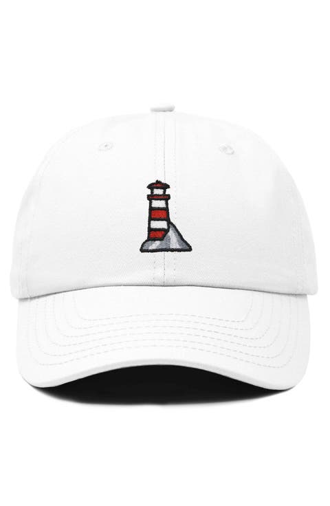 Lighthouse Embroidered Dad Hat
