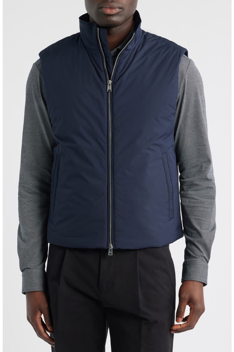 Carens Zip Vest, Alternate, color, DARK BLUE