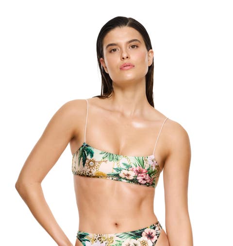 Jungle Treasure Scoop Neck Bikini Top Swimsuit