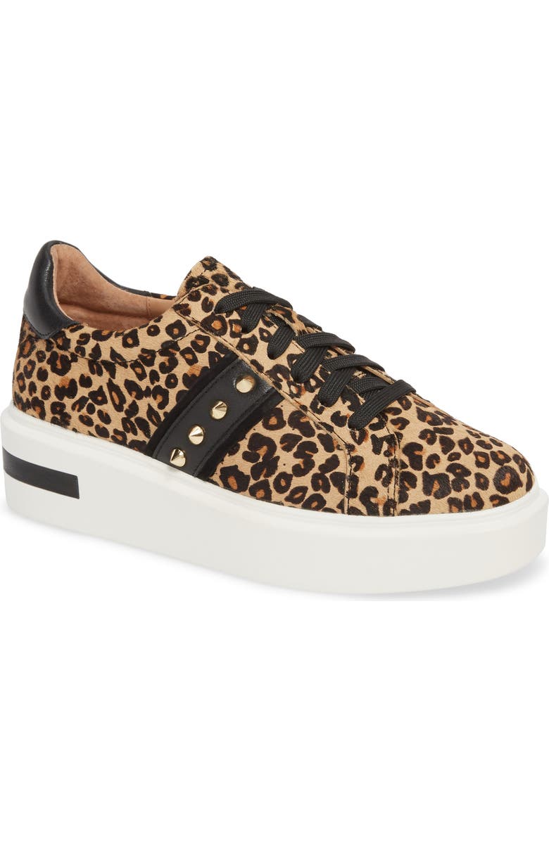 Linea Paolo Knox II Platform Genuine Calf Hair Sneaker, Main, color,