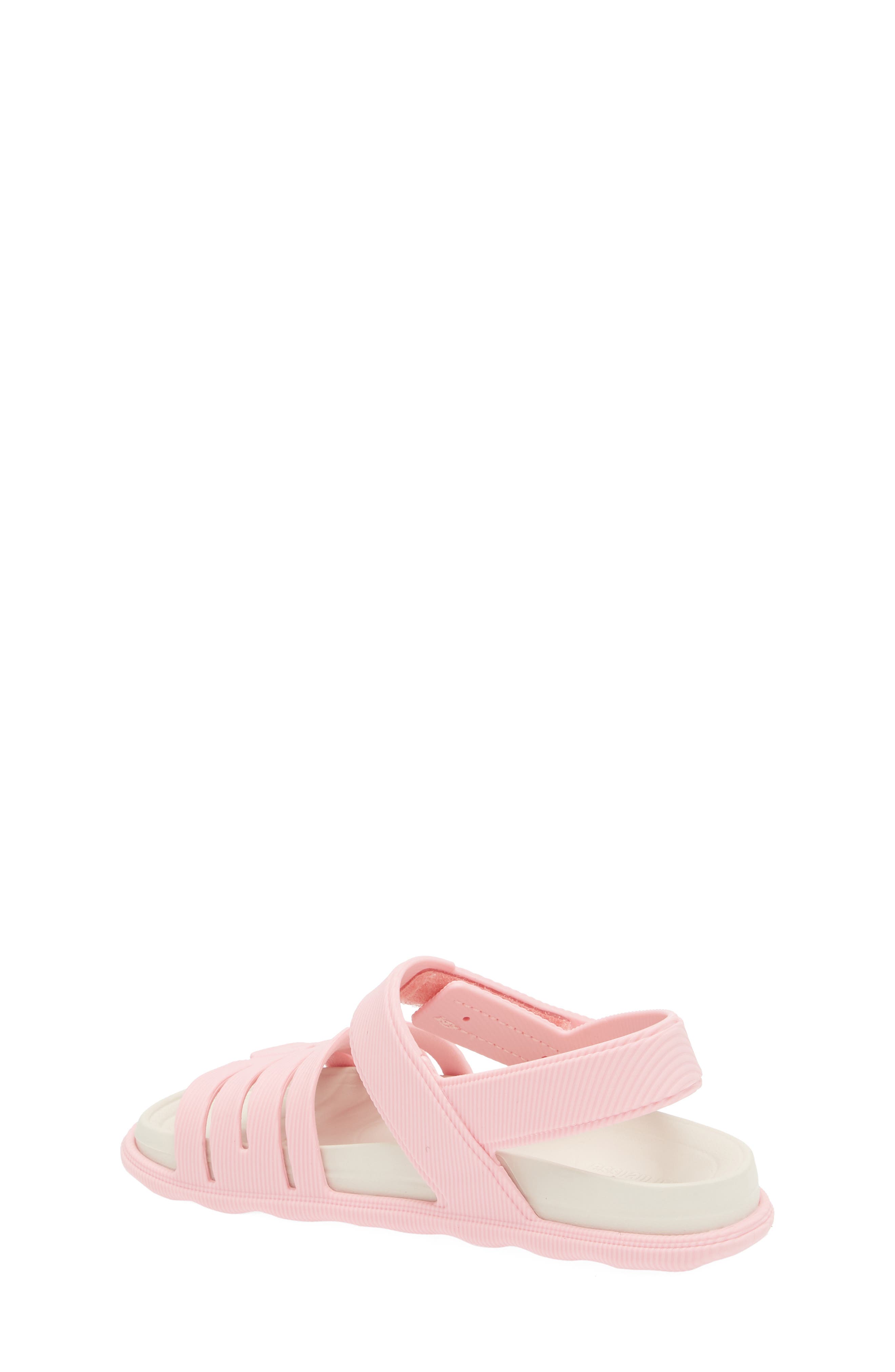 Mini Melissa Kids' Kaiteki Sandal, Alternate, color, Pink/ Beige
