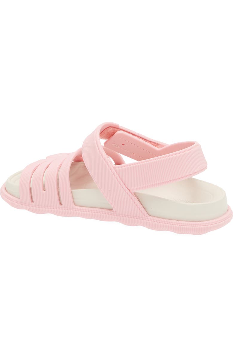 Mini Melissa Kids' Kaiteki Sandal, Alternate, color, Pink/ Beige
