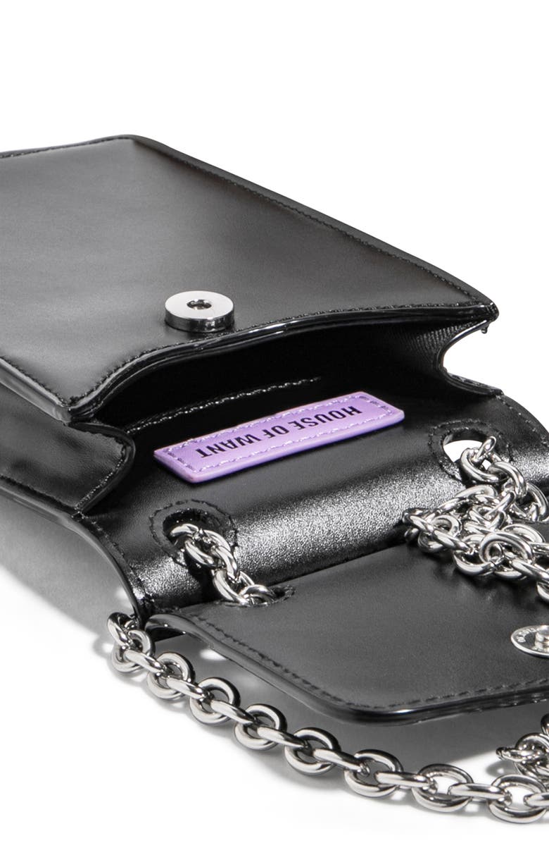 HOUSE OF WANT Vegan Leather Phone Crossbody Bag, Alternate, color, 