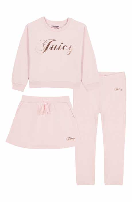 Kids' 3-Piece Sweatshirt, Skirt & Leggings Set