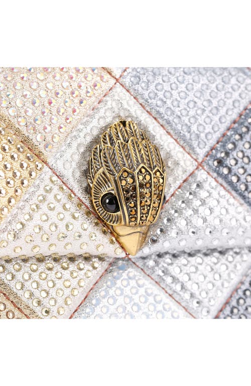 Kurt Geiger London Medium Kensington Convertible Shoulder Bag In Gray