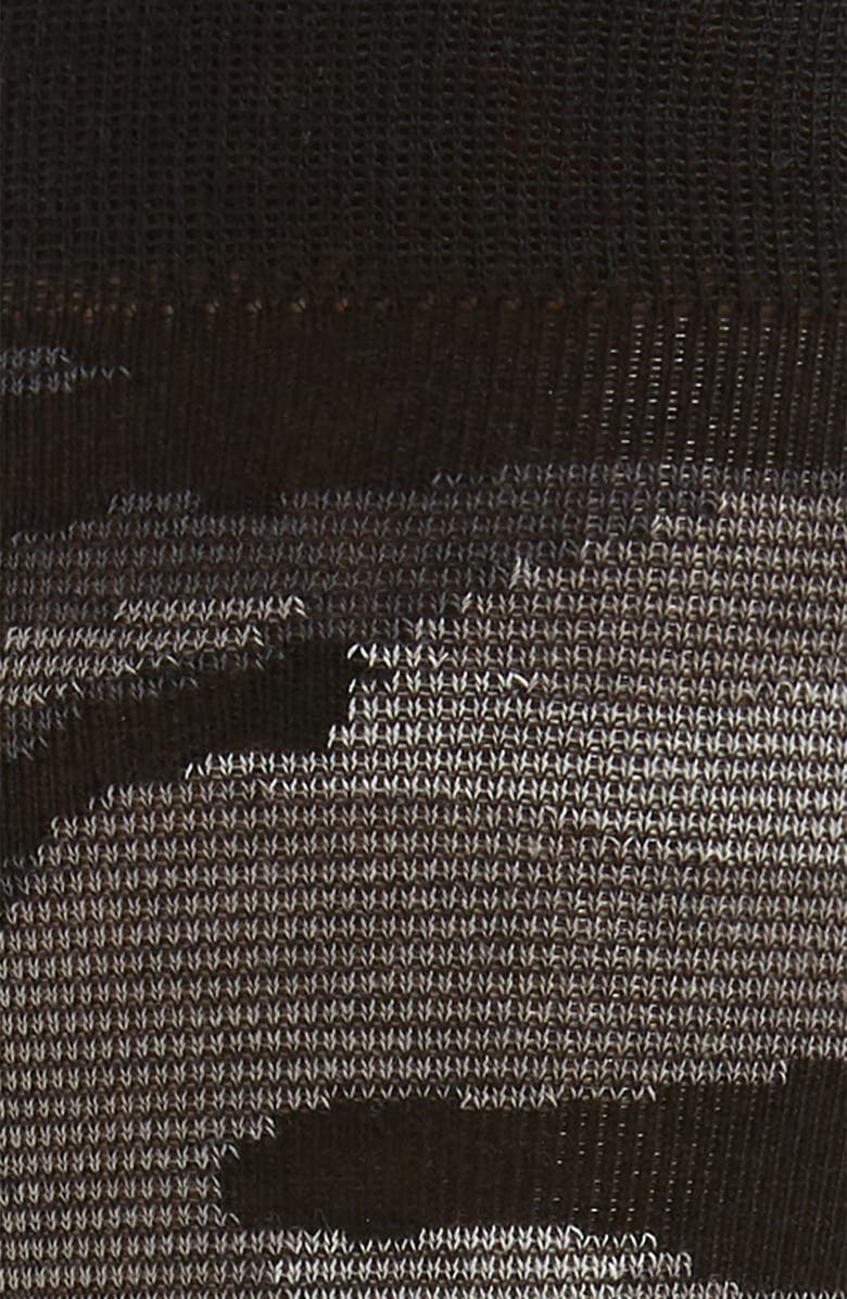 Cole Haan Modern Camo Socks, Alternate, color, Black