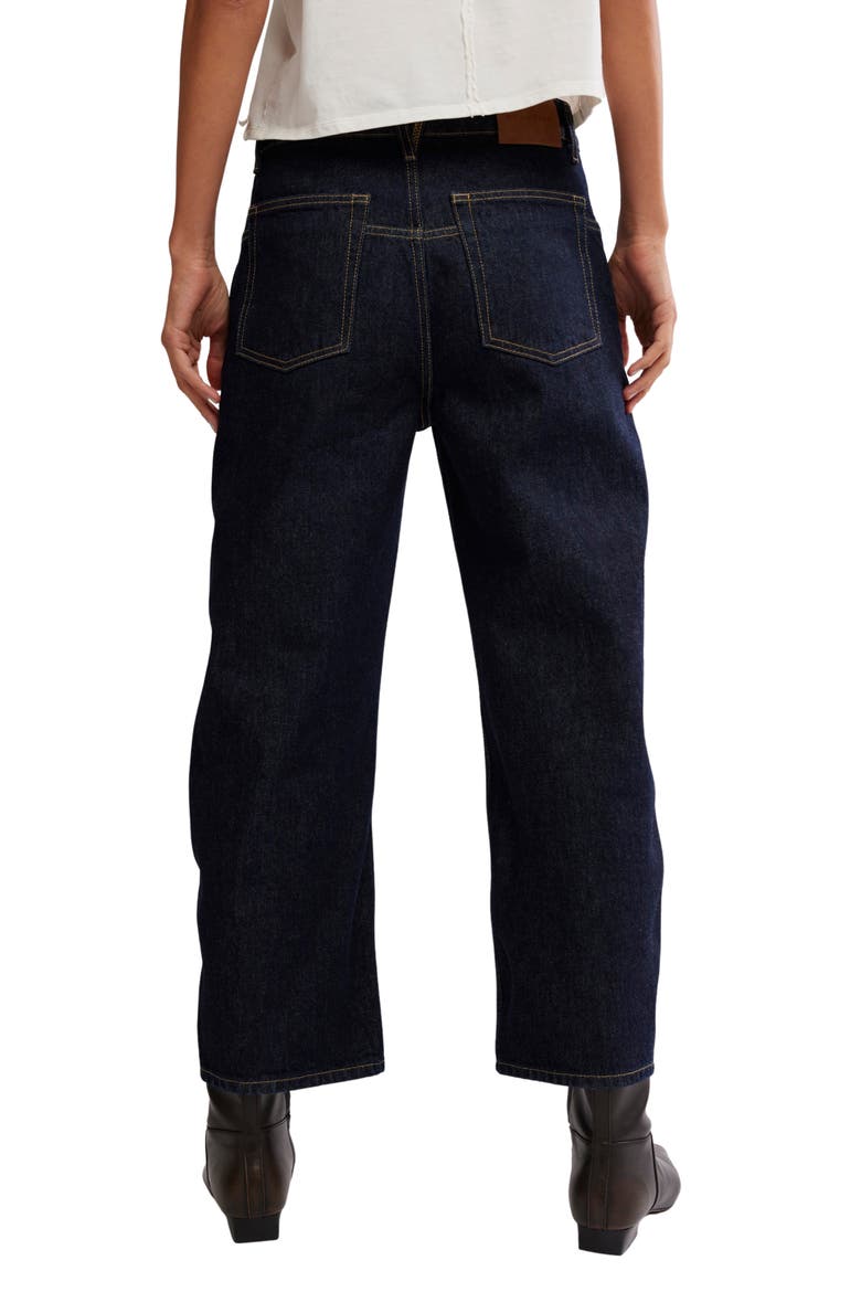 Deep Trance High Waist Crop Jeans, Alternate, color, RINSE