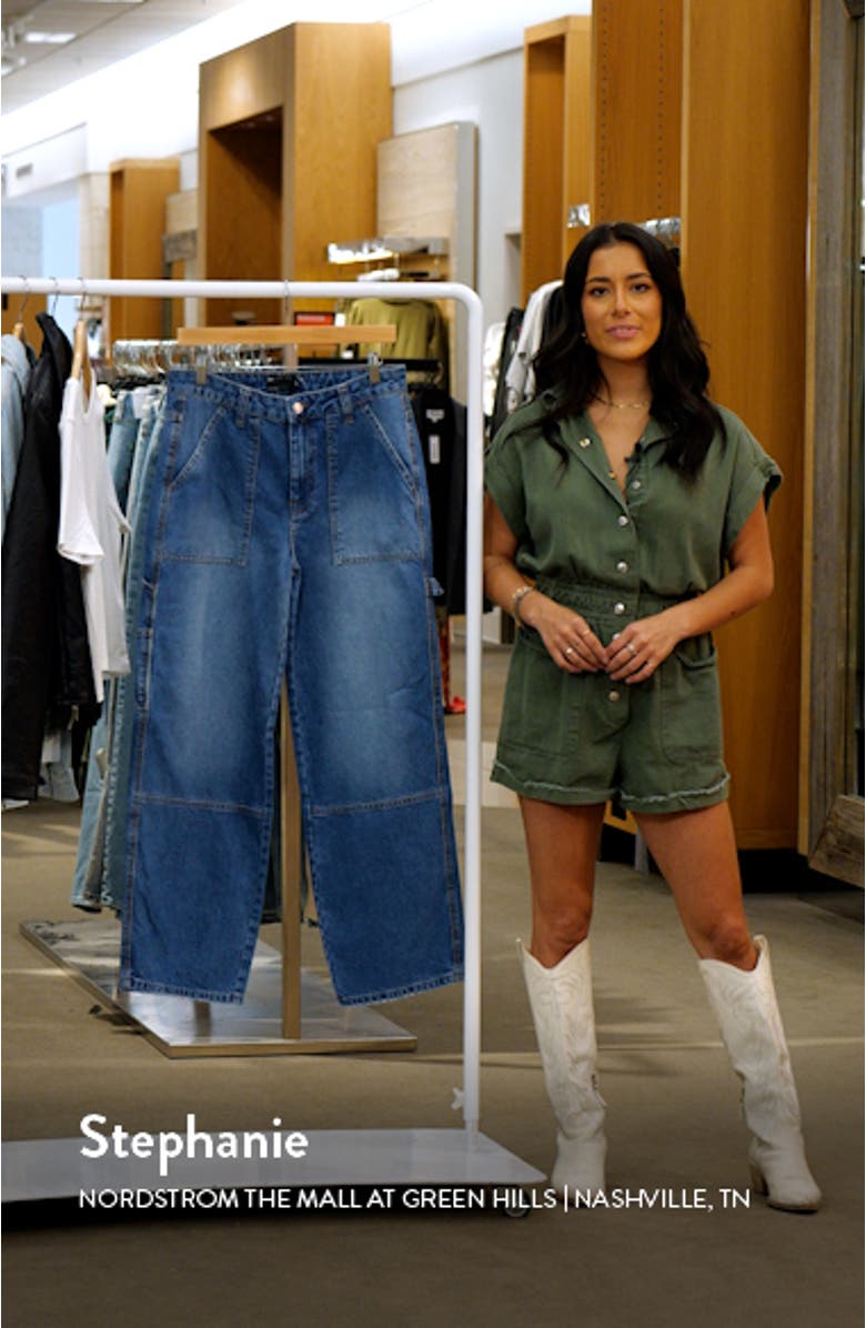 Wide Leg Cargo Jeans, sales video thumbnail