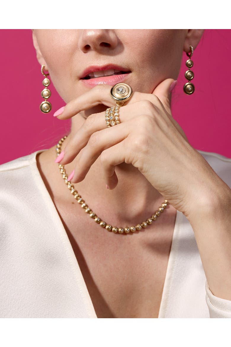 Evolve Cocktail Ring, Alternate, color, Diamond-Gold