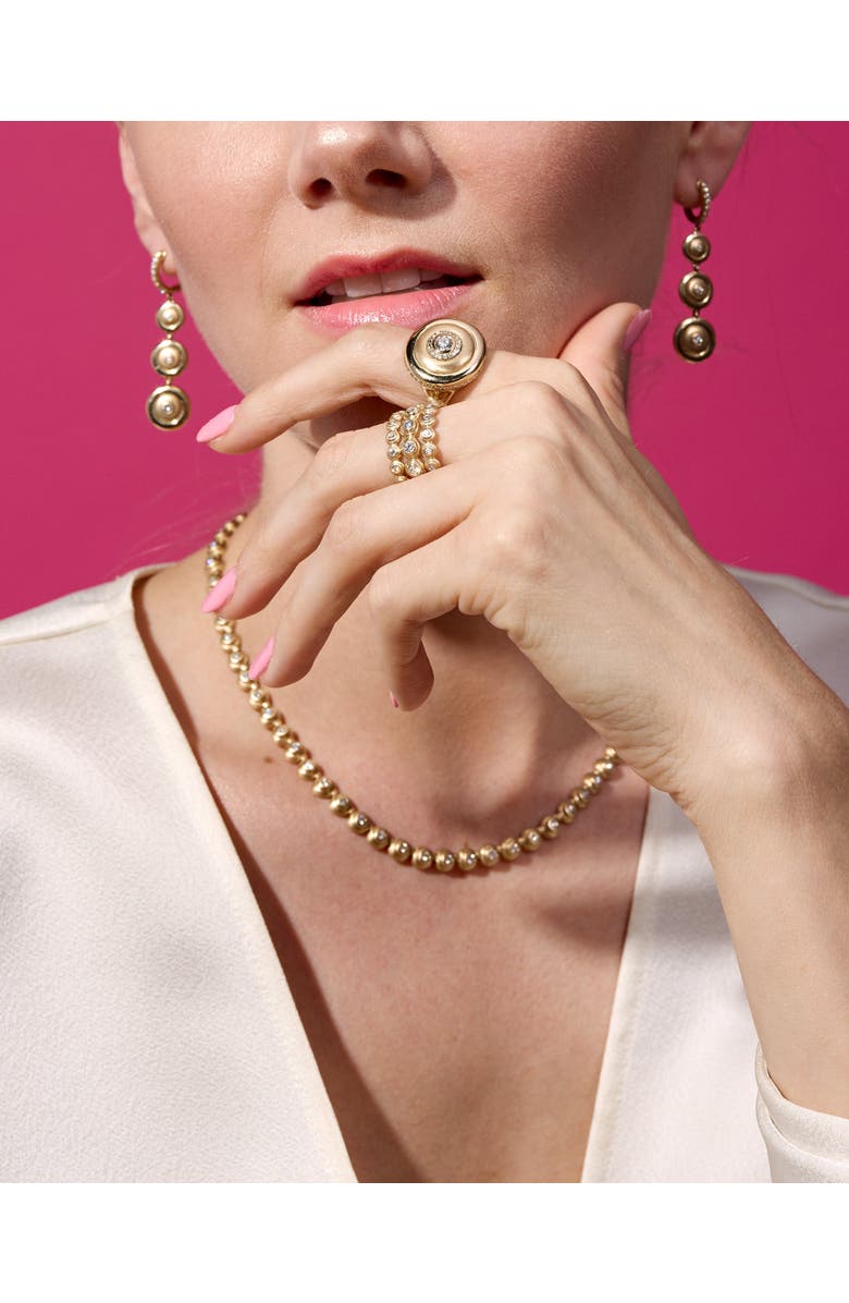 Campbell + Charlotte Evolve Cocktail Ring, Alternate, color, Diamond-Gold