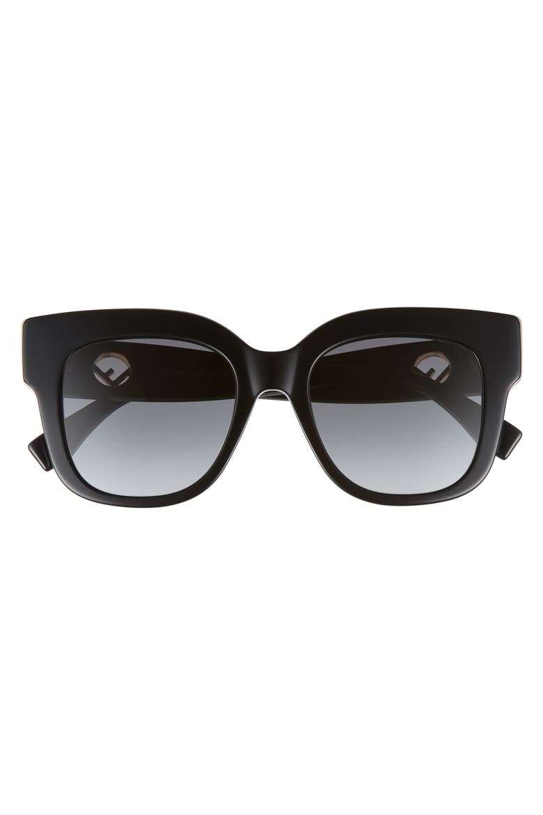 51mm Sunglasses, Alternate, color, BLACK