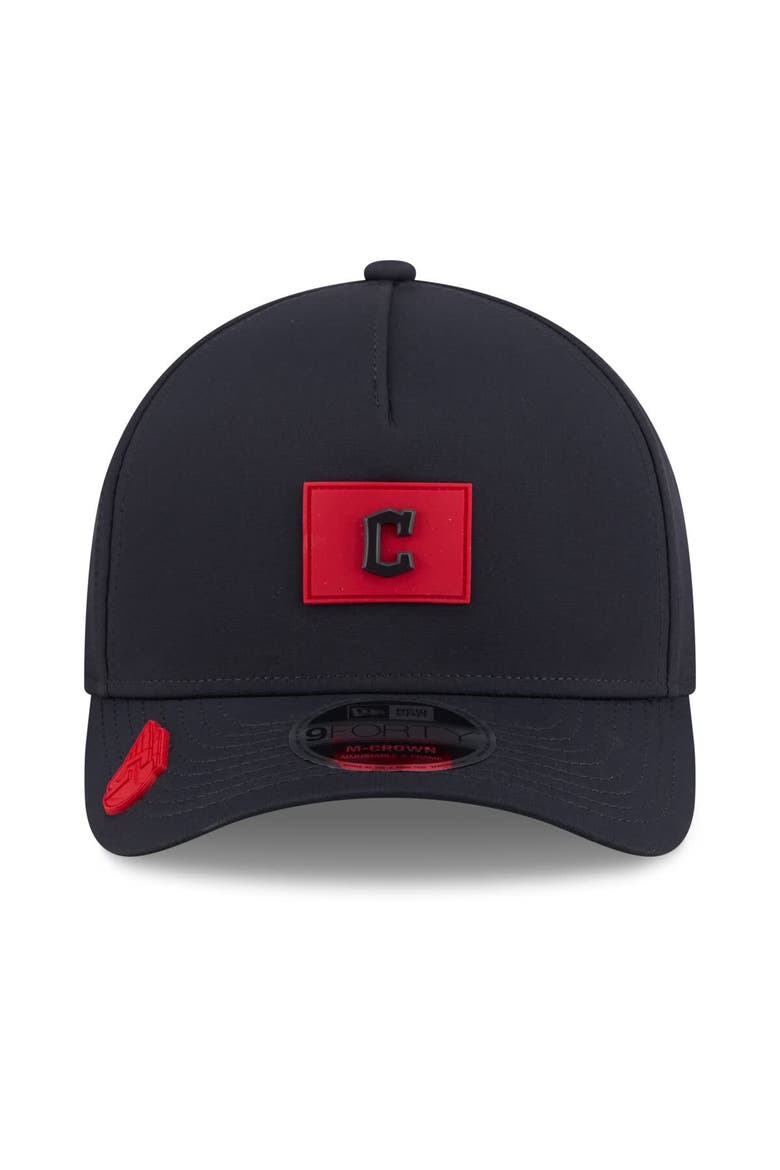 Men's New Era  Navy Cleveland Guardians 2026 Clubhouse 9FORTY A-Frame Adjustable Hat, Alternate, color, Navy