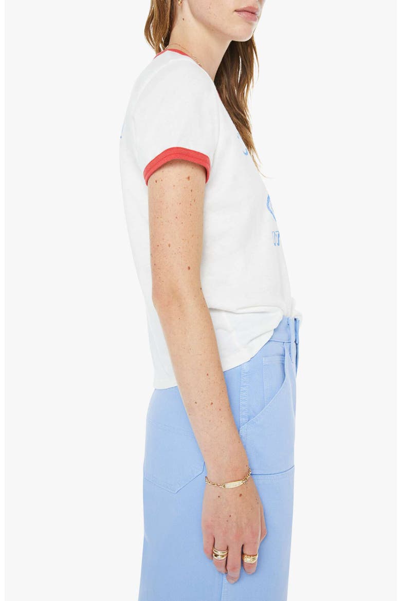 Lil Goodie Goodie Ringer T-Shirt, Alternate, color, CITY GIRL PIZZA