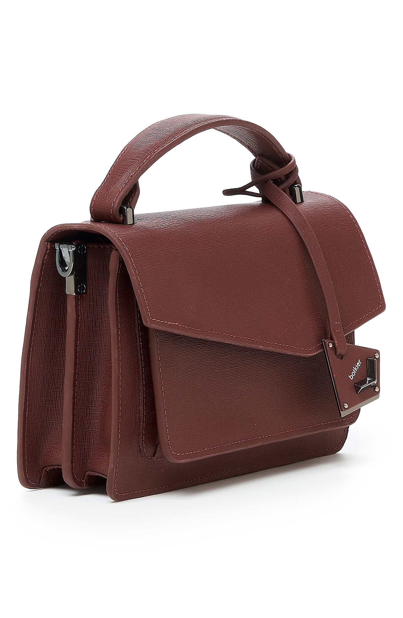 Cobble Hill Leather Crossbody Bag, Alternate, color, MALBEC