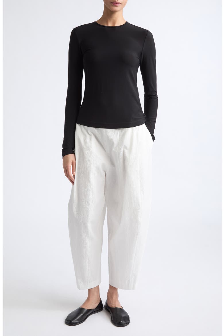Onna Long Sleeve Top, Alternate, color, BLACK