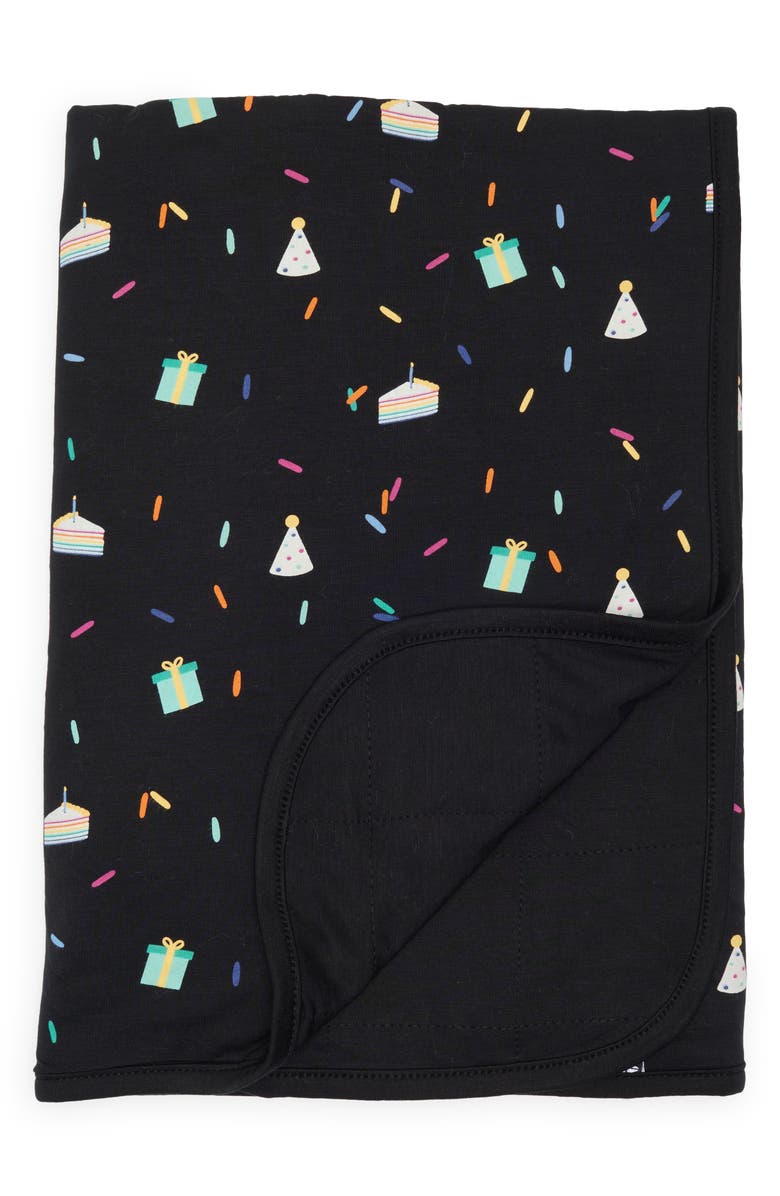 Kyte BABY Party Baby Blanket, Main, color, Midnight Party