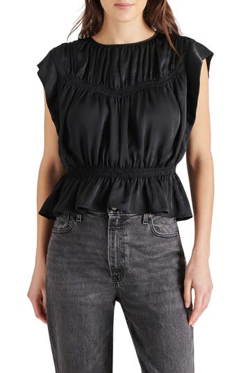 Steve Madden Corinne Peplum Top