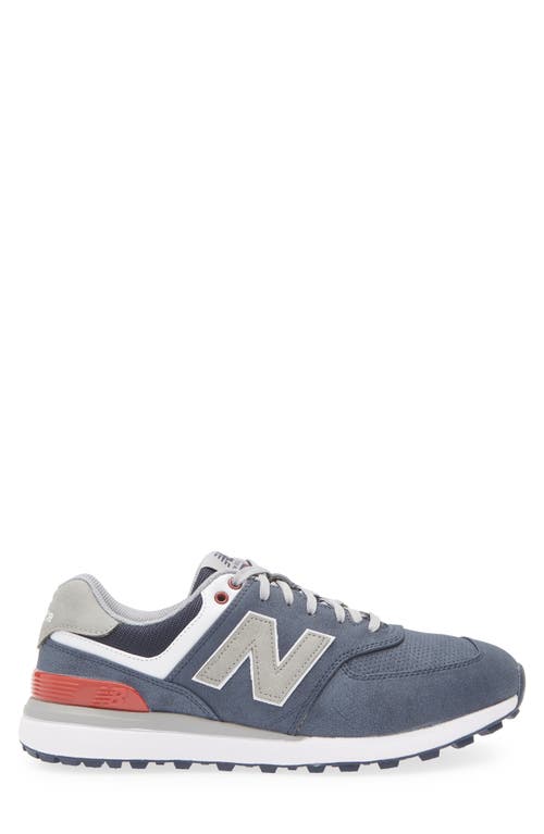 New Balance Golf 574 Greens V2 Spikeless Golf Shoe In Navy