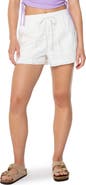 Roxy Honolua Sunrise Cotton Eyelet Drawstring Shorts