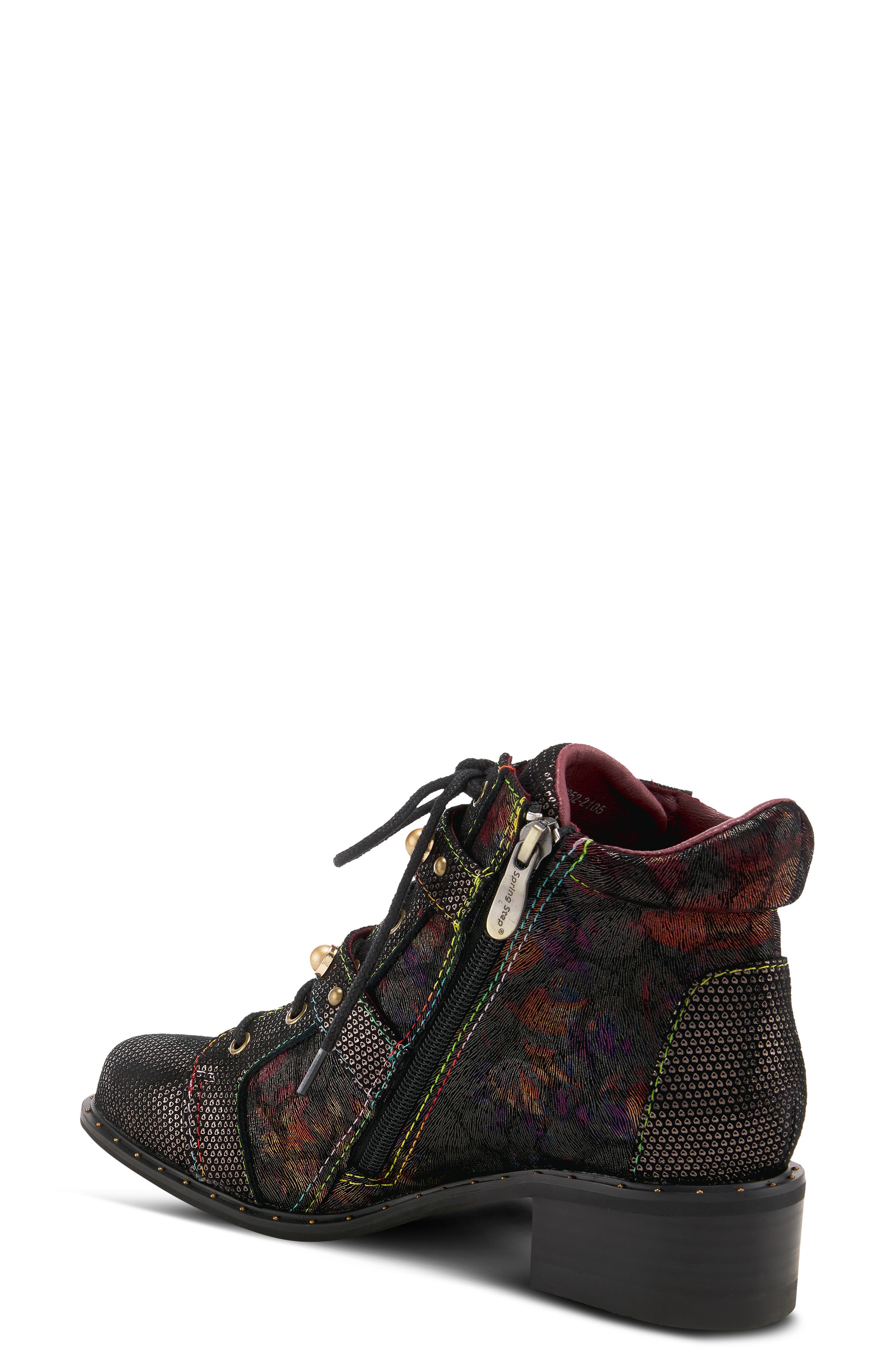 Spring Step Belgard Lace-Up Bootie, Alternate, color, 