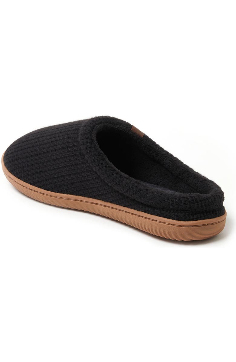 DEARFOAMS Case Casual Clog Slipper, Alternate, color, Black