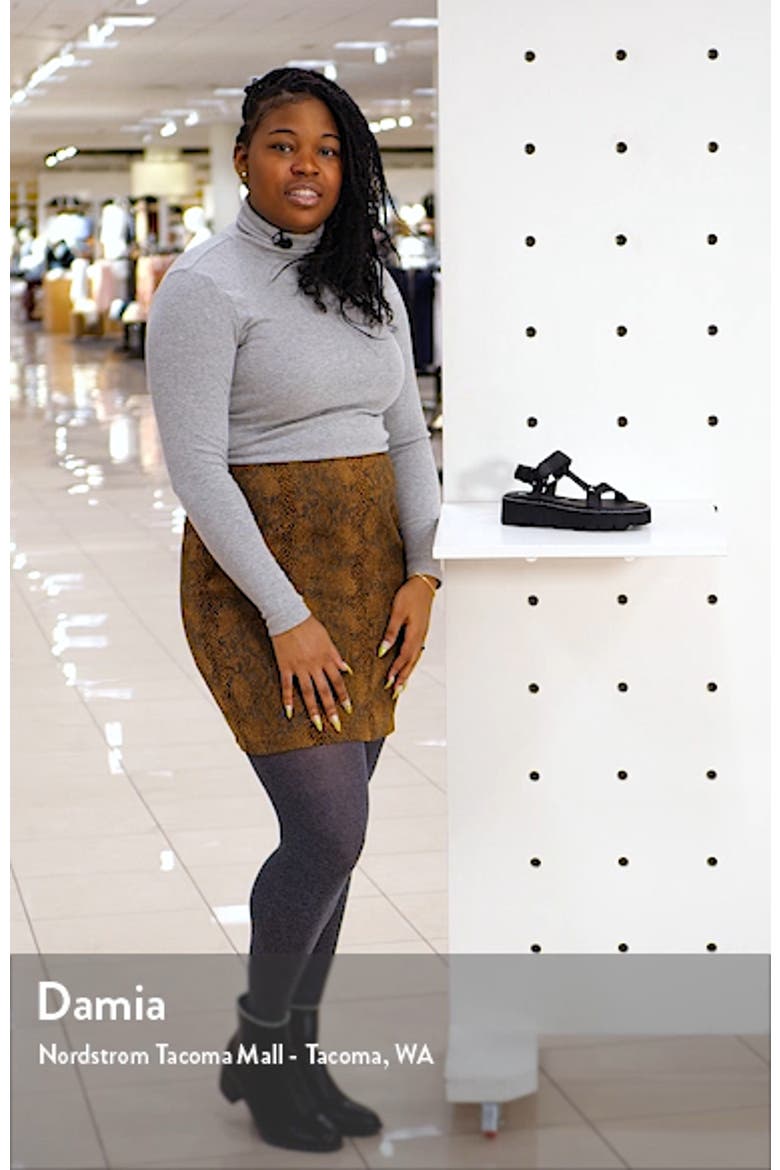 Eye On The Prize Quarter Strap Platform Sandal video