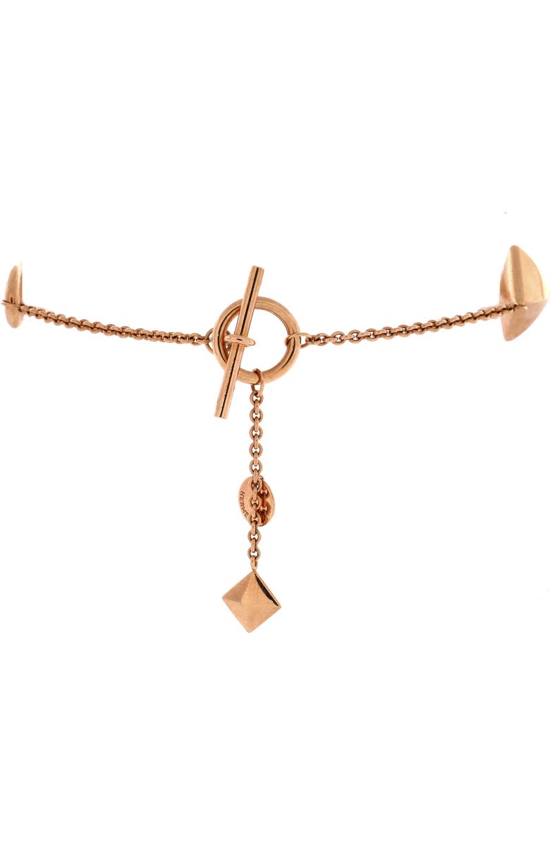 Pre-Owned Hermes Ronde Multi Bracelet 18K Rose Gold, Alternate, color, Rose Gold