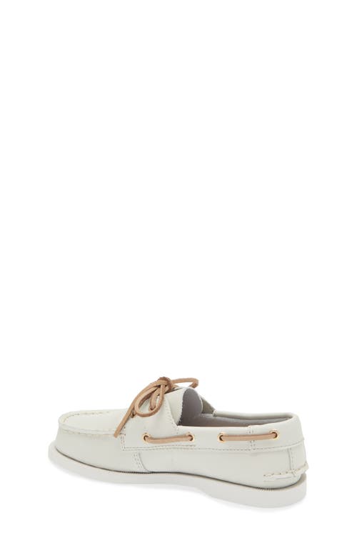 Sperry Authentic Original 2-eye Boat Shoe In Stone