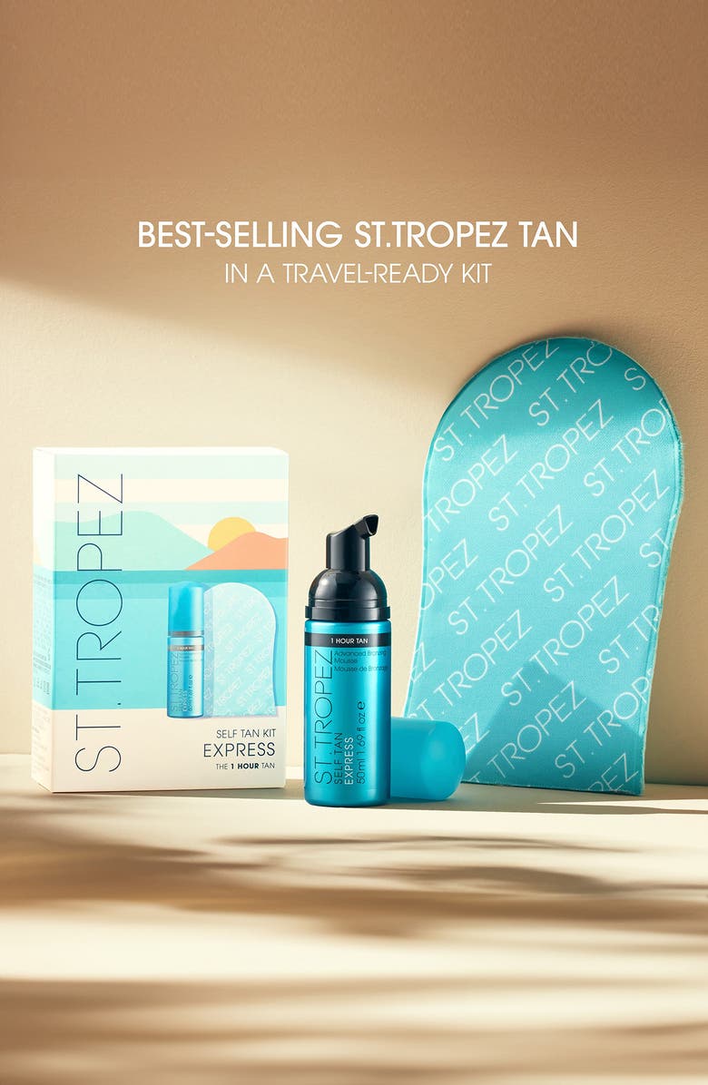 St. Tropez Express: The 1 Hour Tan Self Tan Kit, Alternate, color, 