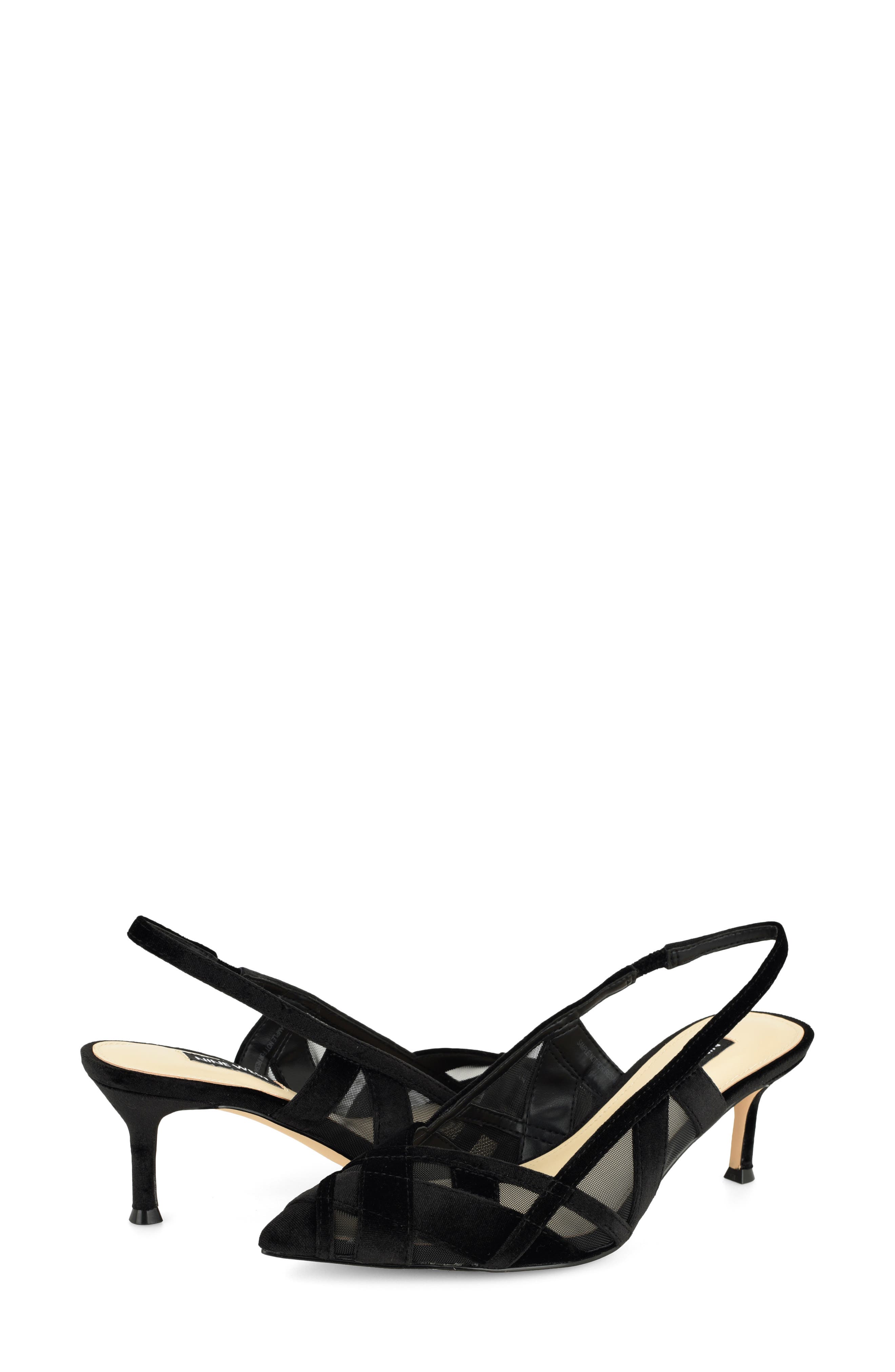 Ellite Slingback Pump, Alternate, color, BLACK