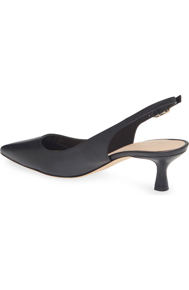 Stuart Weitzman Isla 50 Slingback Pump, Alternate, color, Black