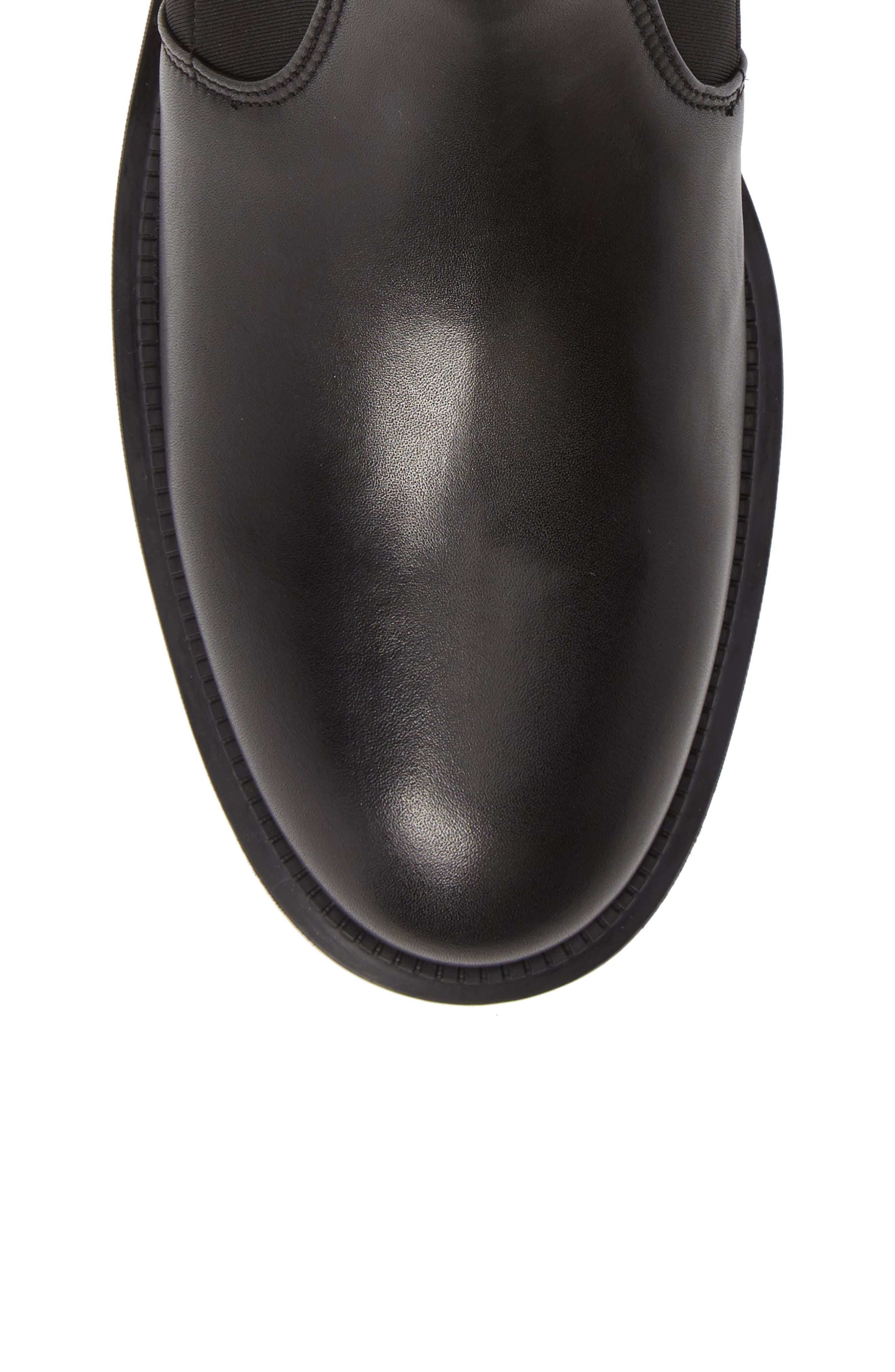 Leoda Ankle Water Resistant Boot, Alternate, color, BLACK