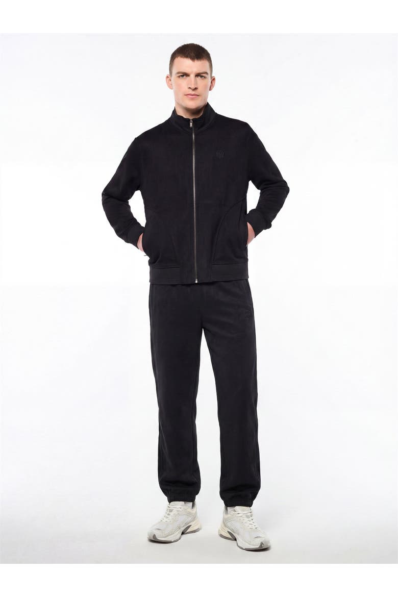 Camoscio Track Pant, Alternate, color, BLACK BEAUTY