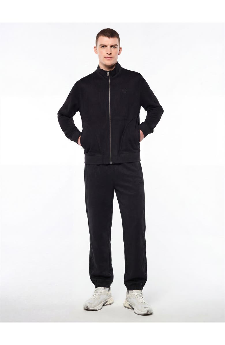 Sergio Tacchini Camoscio Track Jacket, Alternate, color, Black Beauty
