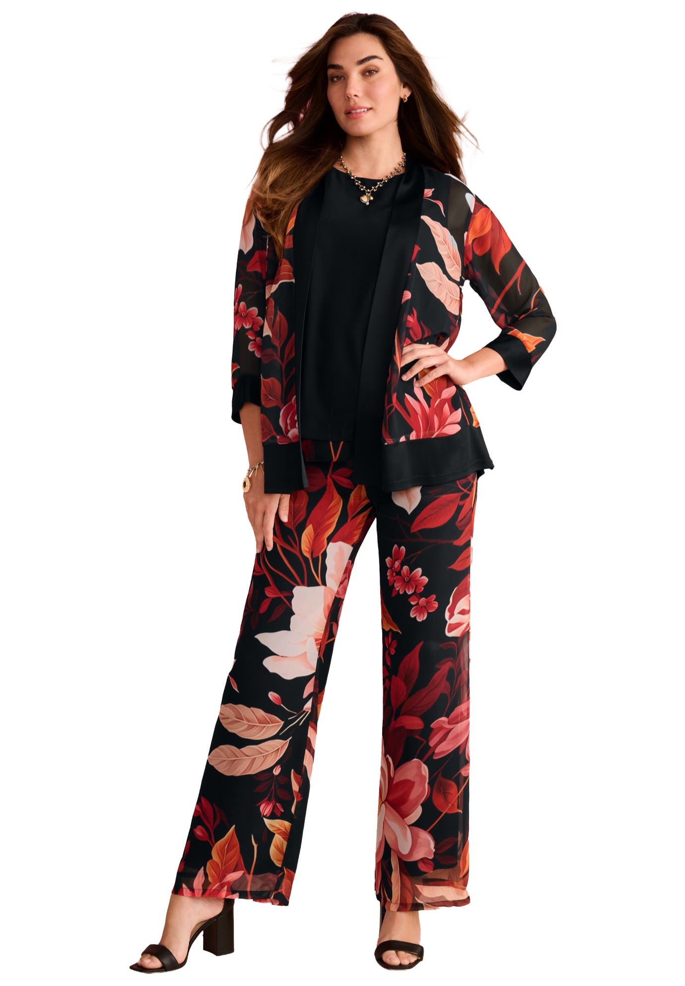 selected ORANGE FLORAL