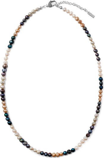 Haze Beaded Freshwater Pearl Necklace