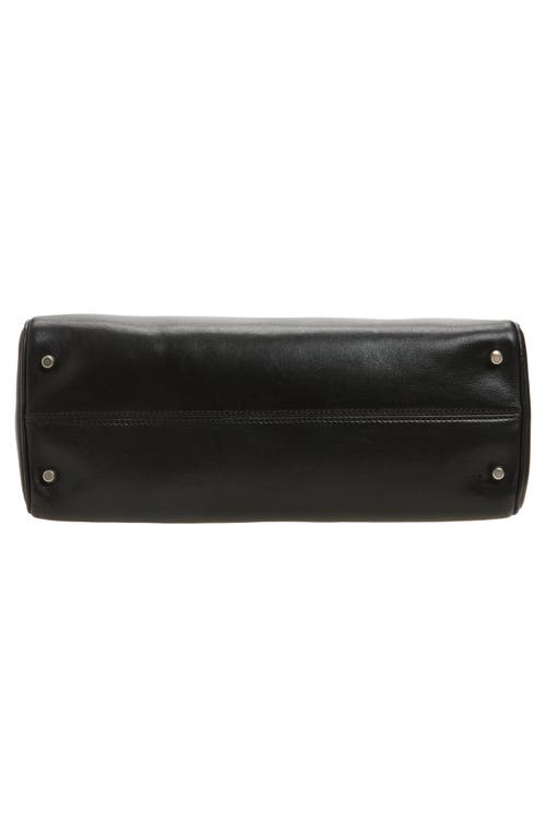 Dolce & Gabbana Vittoria Black Calfskin Bag In Black