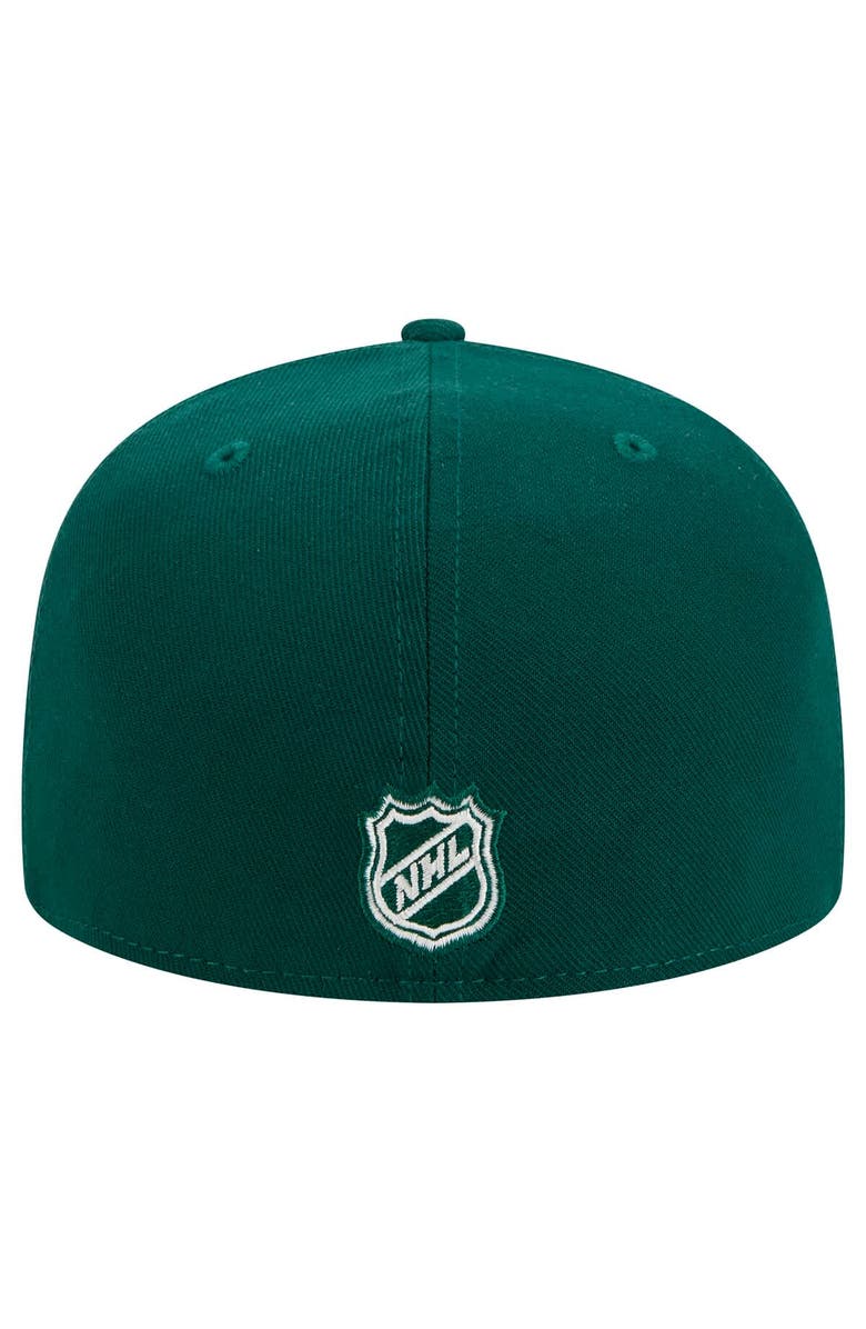New Era Men's New Era Green Minnesota Wild Core 59FIFTY Fitted Hat, Alternate, color, Green